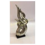 Modern Flame Table Sculpture