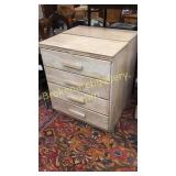 Pair Pine Chest in White Wash