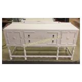 Deco Sideboard in White Paint