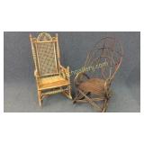 2 Unique Rocking Chairs
