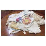Large Group Assorted Linens