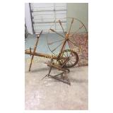 Spinning Wheel & Flax Wheel