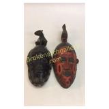 2 African Tribal Masks