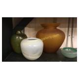 4 Pieces Art Glass