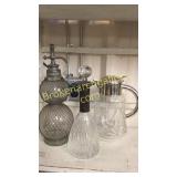 Seltzer Bottle, Decanter, Water Pitcher