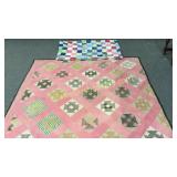 2 Hand Stitched Quilts