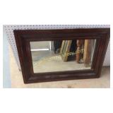 Mahogany Ogee Mirror
