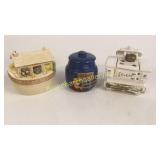 3 Cookie Jars