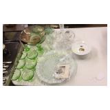 Approximately 26 Pcs Glassware & China