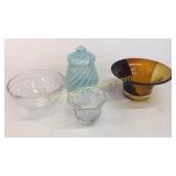 4 Pieces Glass