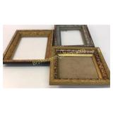 3 Victorian Shadow Box Frames