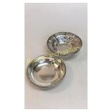 2 International Sterling Bowls