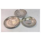 3 Sterling Plates
