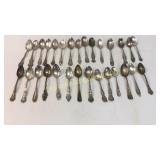 28 Sterling Spoons