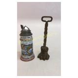 German Military Stein, English Doorstop