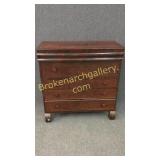 Flame Mahogany Chest