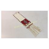 Sioux Beaded Leather Pipe Bag