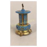 Beautiful Enameled Music Box, Lipstick Case