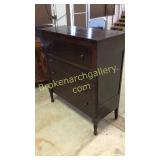 4 Drawer Paneled End Chest