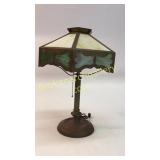 Slag Glass Lamp