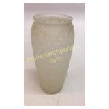 Frosted Art Glass Vase
