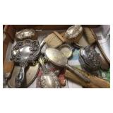 15 Assorted Dresser Items, Some Sterling