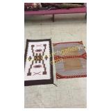 2 Vintage Native American Rugs