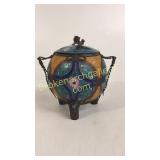 Pair Asian Cloisonné Censors
