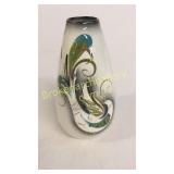 Sascha Brastoff "Jewel Bird" Vase