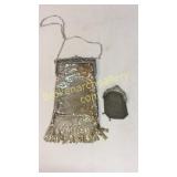2Silver Mesh Deco Style Purses