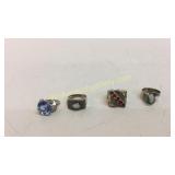 4 Various Ladies Rings