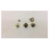 5 Assorted Ladies Rings