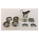 8 Pieces Assorted Sterling & Mexican Silver