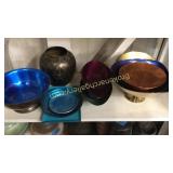 13 Pieces Colored Enamel on Metal