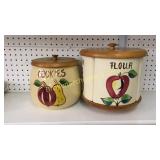 Watt Canister and Cookie Jar