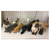 Group of 11 Porcelain Animals