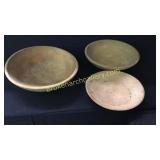 3 Wooden Bowls