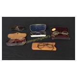 5 Pieces Early Eye Glasses and Frames
