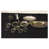 12 Pieces Mixed Silver, and Plate
