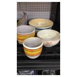 4 Assorted Bowls