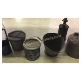 6 Vintage Metal Items