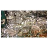 10 Assorted Glass & Sterling Items