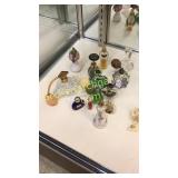13 Assorted Vintage Perfume Bottles