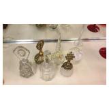 6 Vintage Perfume Bottles