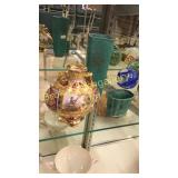 Royal Vienna Vase, 2 Pieces Gustavsberg