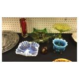 6 Pieces Decorative Glassware