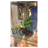11 Pieces Assorted Glass Table Articles