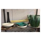 11Pieces Assorted Art Pottery