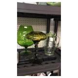 Lemonade Pitcher, Compote, Glass Vase
