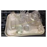 13 Glass Table Items
